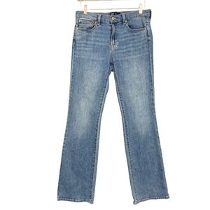 Gap Jeans Women 8‎ 29R Blue Bootcut Medium Wash Stretch Mid Rise 32" Inseam